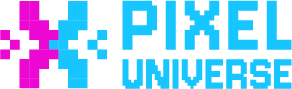 Logo pixel universe
